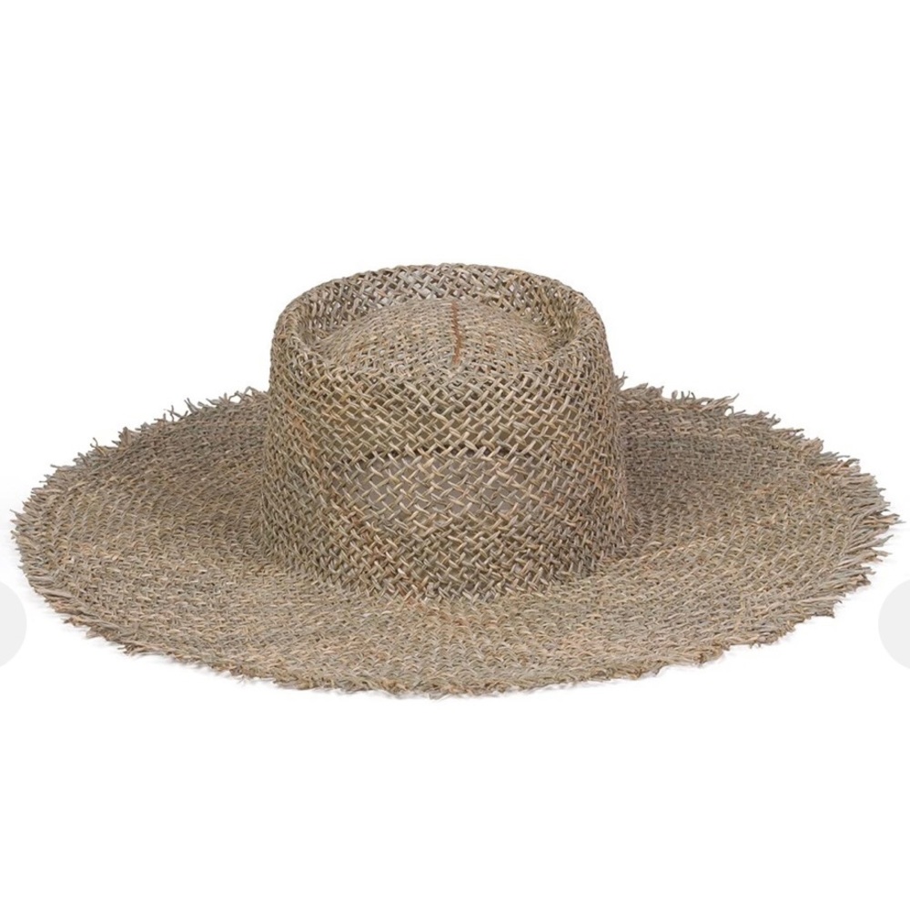 Lack of Color Sunnydip Fray Boater Hat - Picture 4 of 8